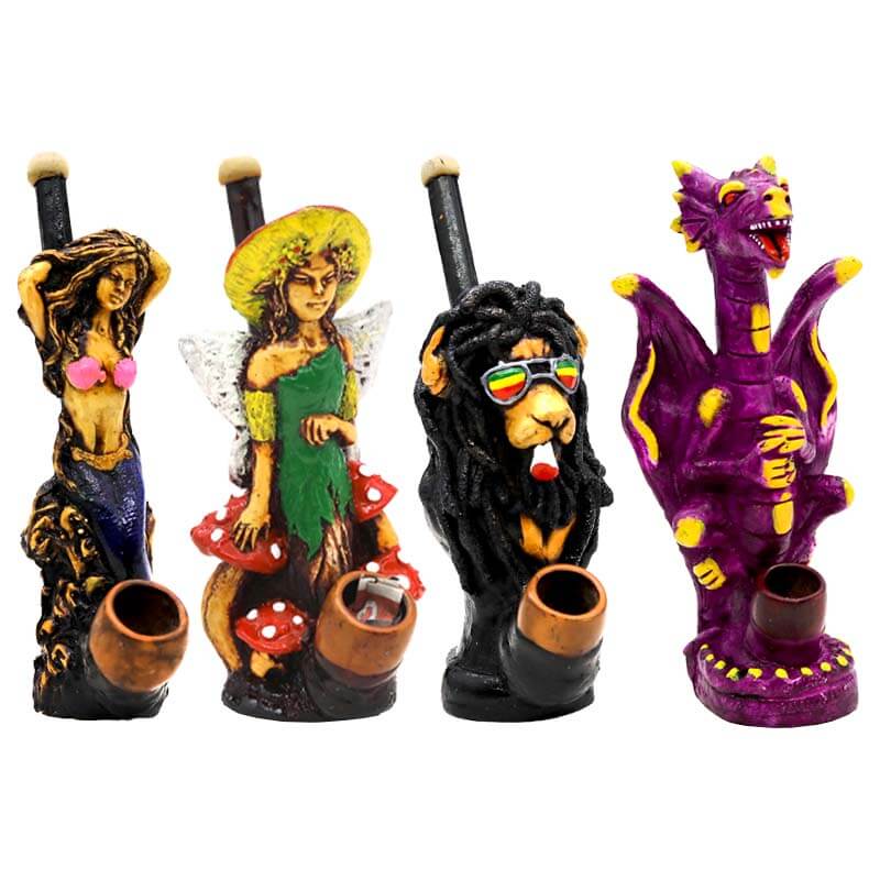 Resin Handpipe | 5 inch | Assorted Designs product image